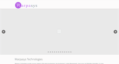Desktop Screenshot of marpasys.com